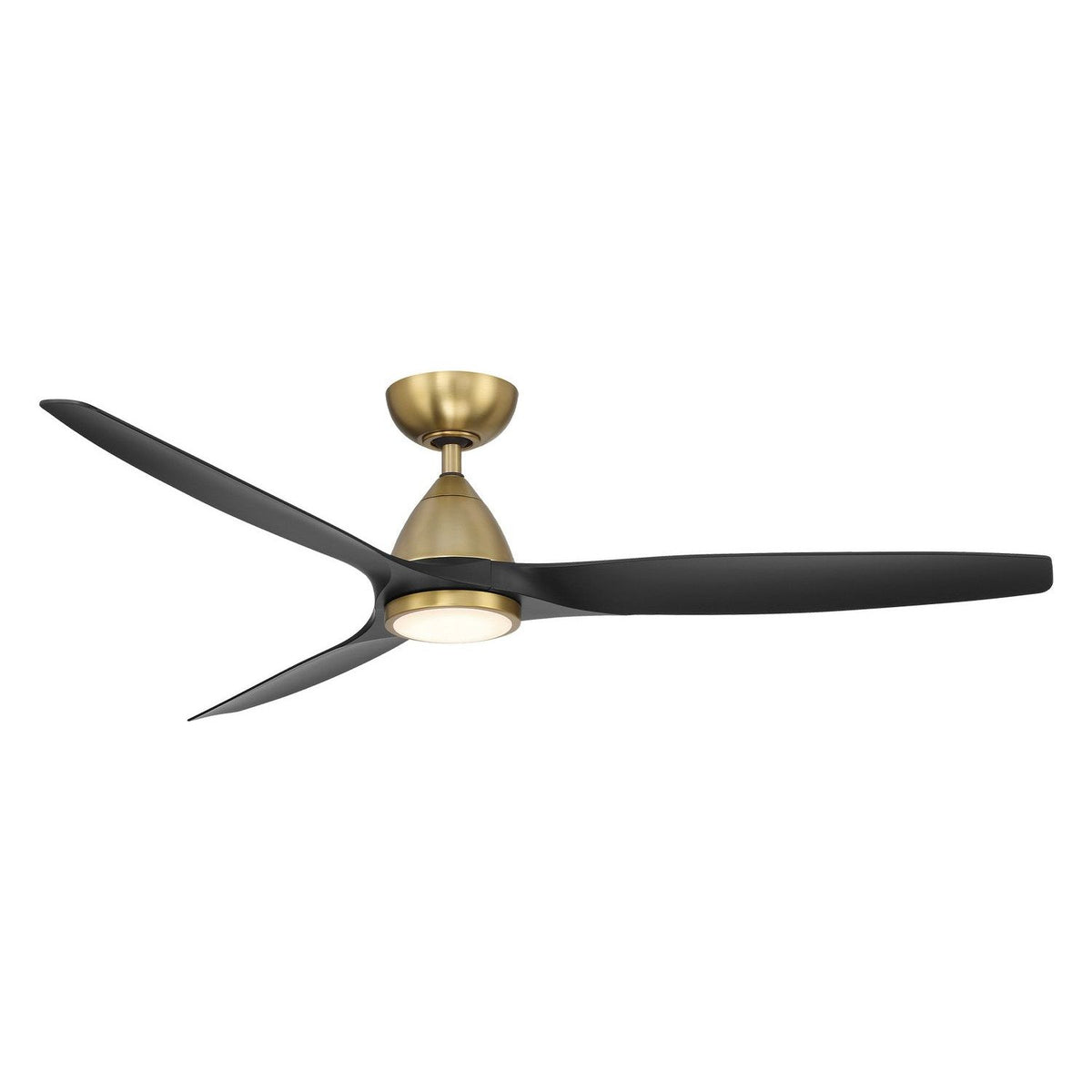 Modern Forms Fans Canada - FR-W2202-62L-SB/MB - 62"Ceiling Fan - Skylark - Soft Brass/Matte Black