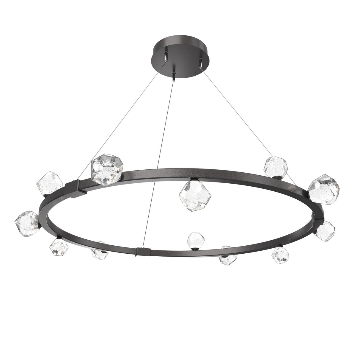 Hammerton Studio - CHB0070-40-GP-CZ-CA1-L3 - LED Chandelier - Stella - Graphite