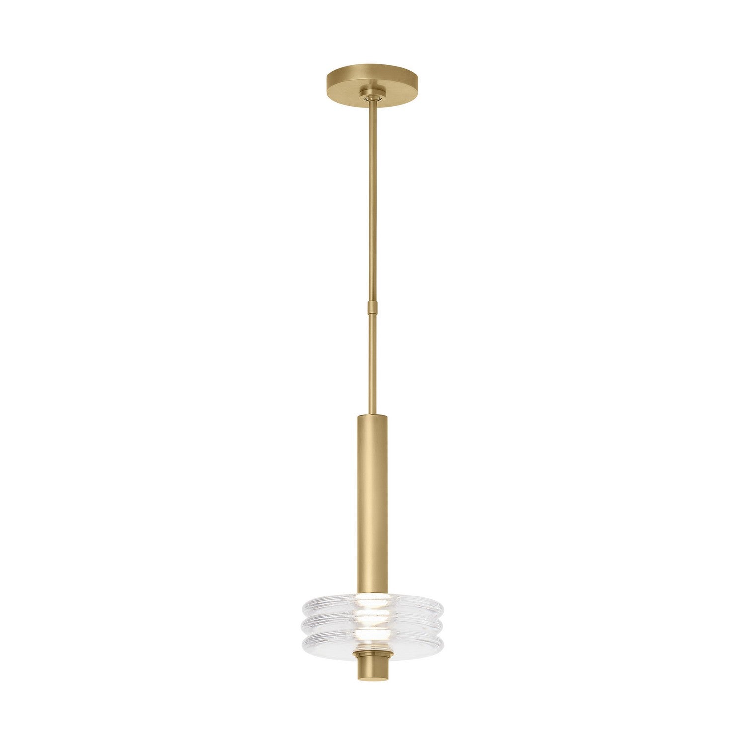 Visual Comfort Modern - KWPD21227CNB - LED Pendant - Laurel - Natural Brass