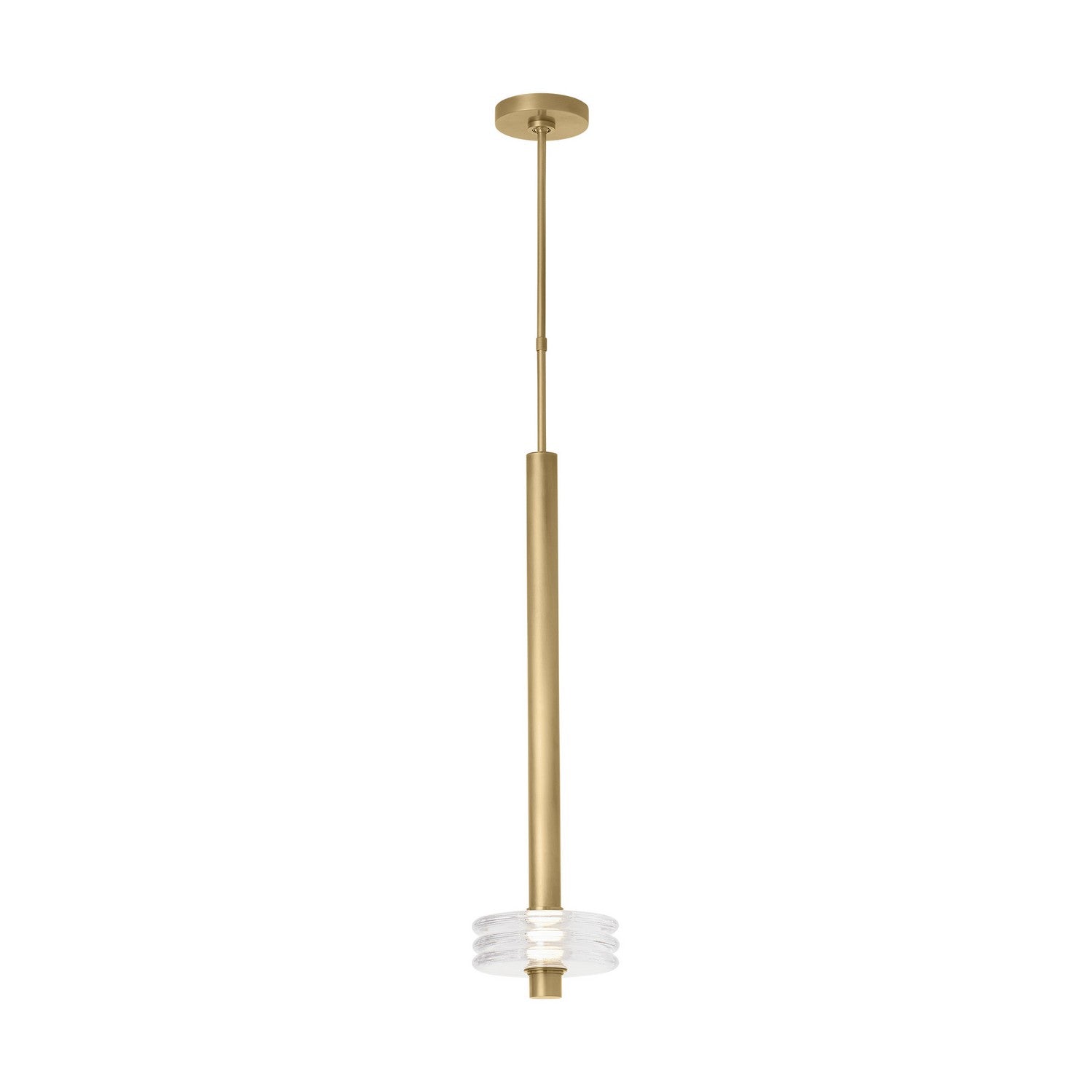Visual Comfort Modern - KWPD21327CNB - LED Pendant - Laurel - Natural Brass