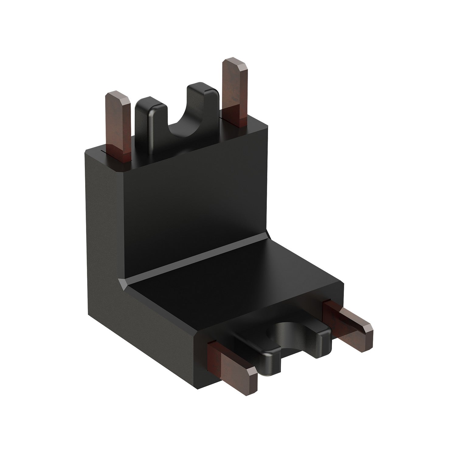 ET2 - ETMSC90-W2C-BK - Track Wall To Ceiling Connector - Continuum - Track - Black