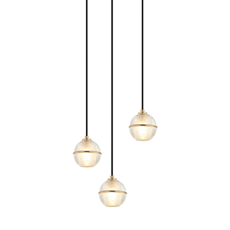 Matteo Canada - C33103AG - Three Light Pendant - Misty