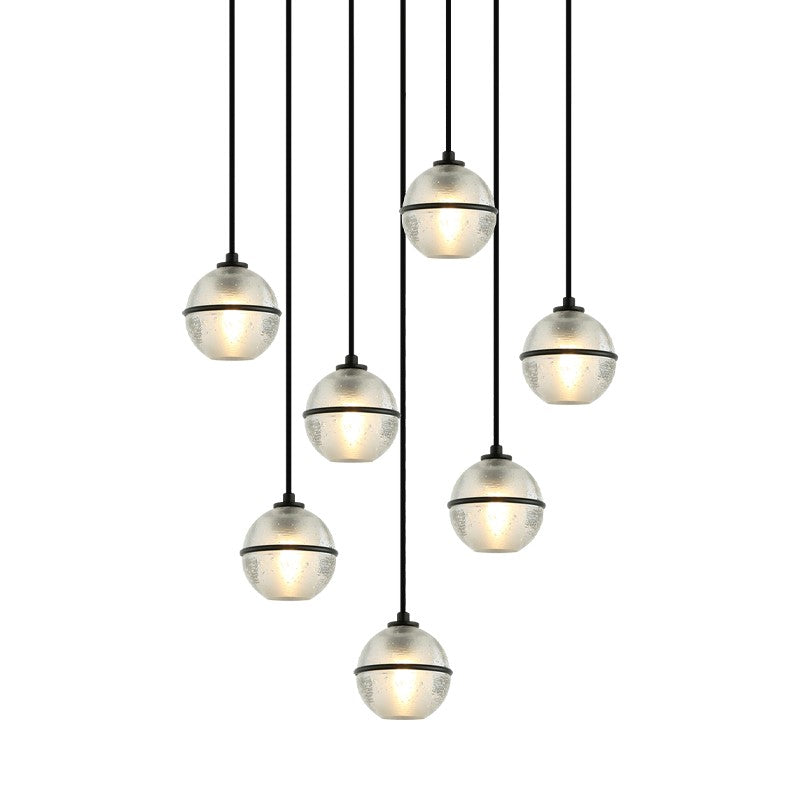 Matteo Canada - C33107MB - Seven Light Pendant - Misty