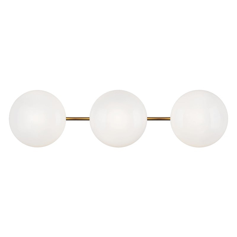 Matteo Canada - S05103AGOP - Three Light Wall Sconce - Pearlesque