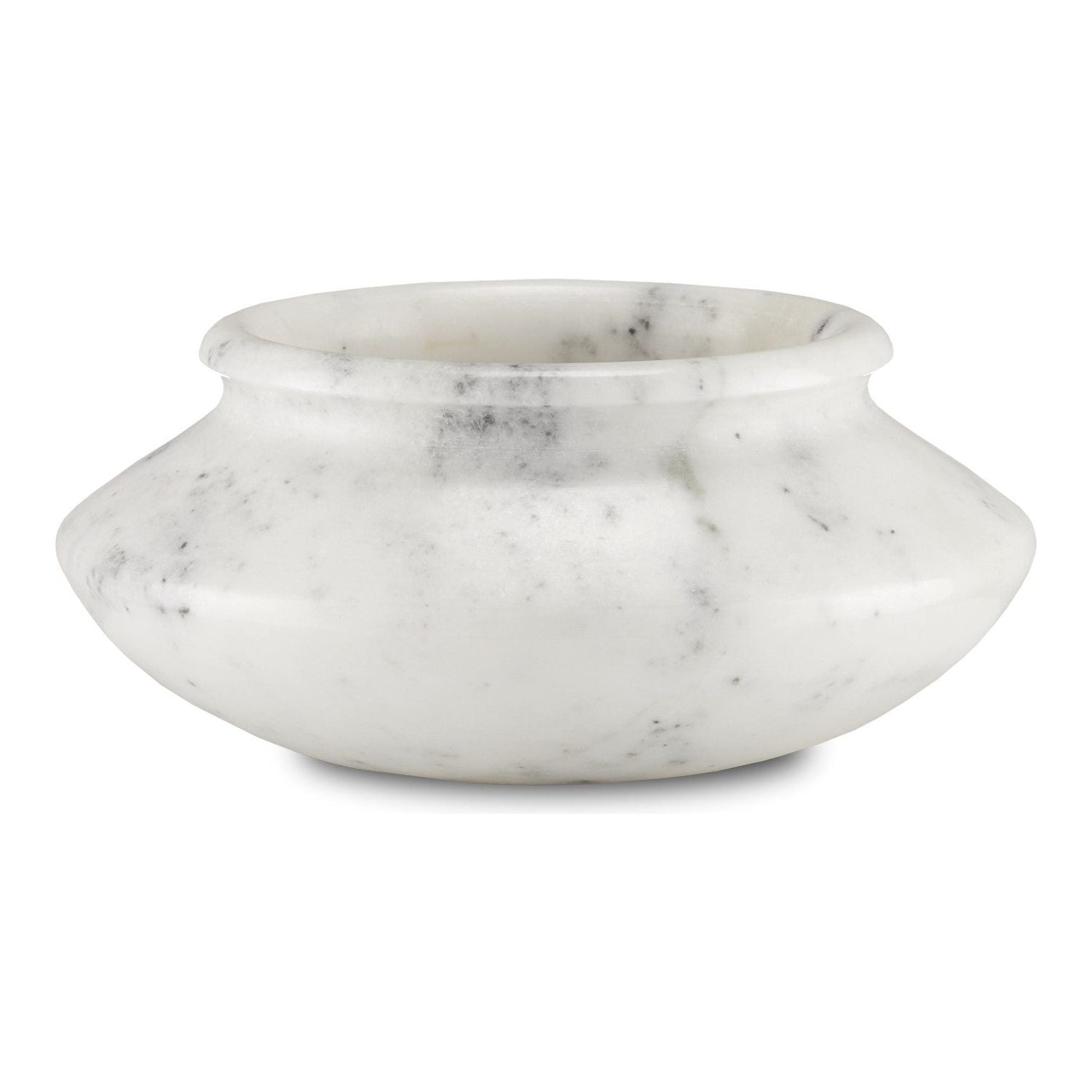 Currey and Company - 1200-0657 - Bowl - Punto - White