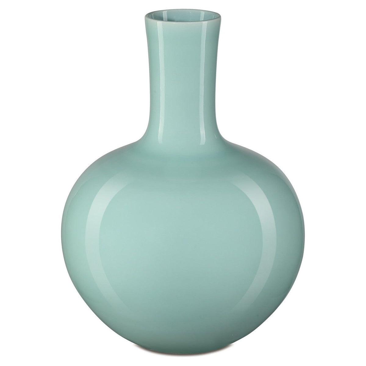 Currey and Company - 1200-0671 - Vase - Celadon - Celadon Green