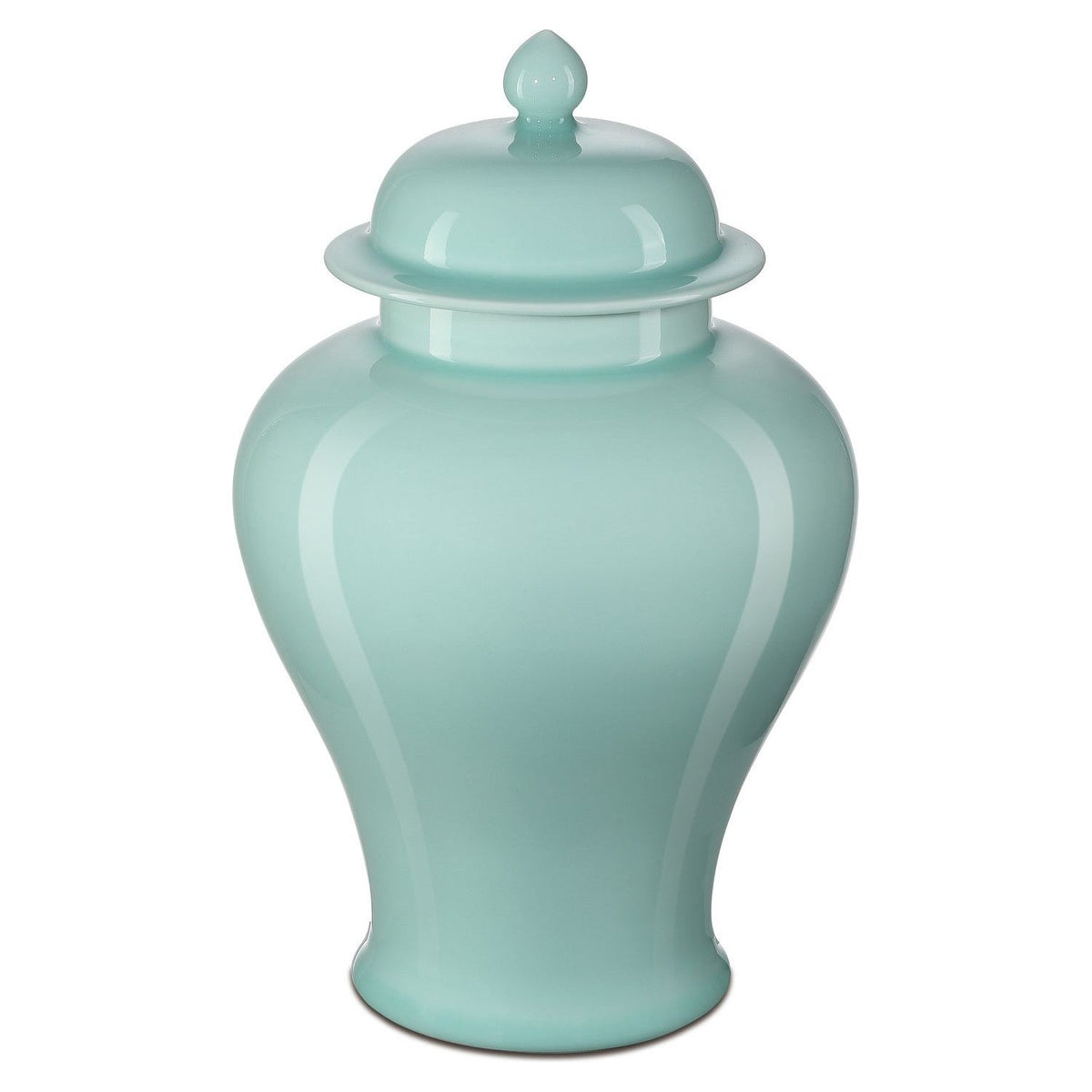 Currey and Company - 1200-0672 - Jar - Celadon - Celadon Green