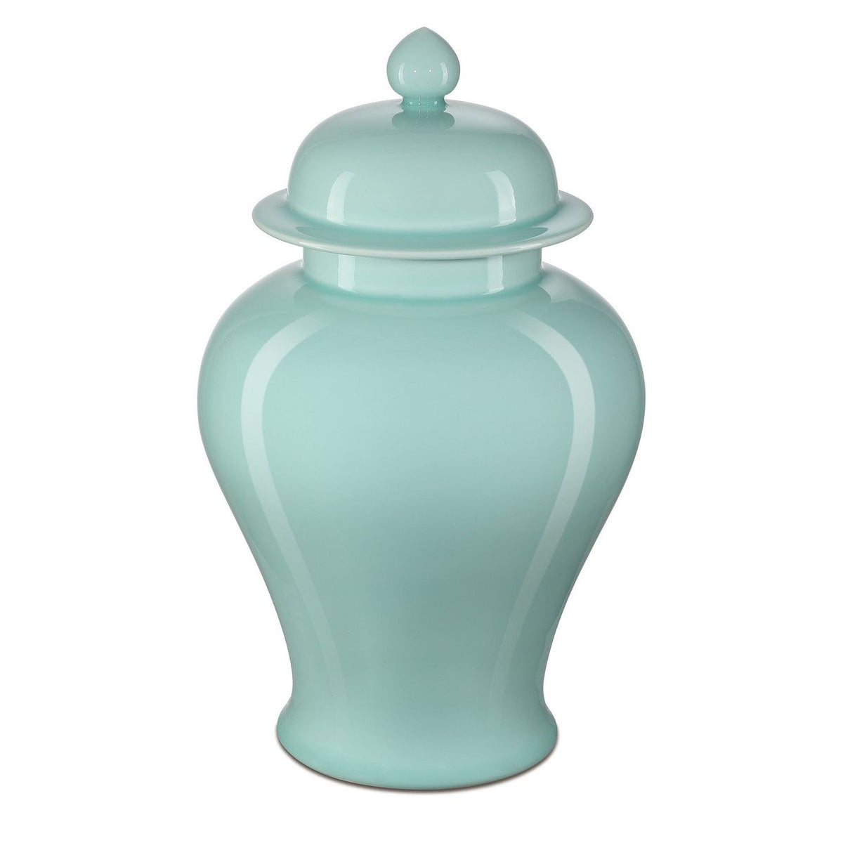 Currey and Company - 1200-0673 - Jar - Celadon - Celadon Green