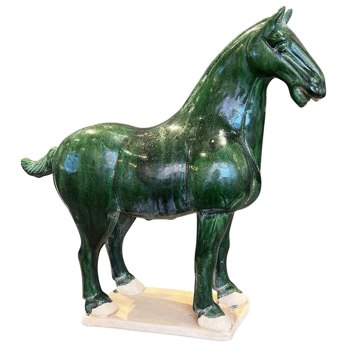 Currey and Company - 1200-0784 - Sculpture - Tang Dynasty - Green