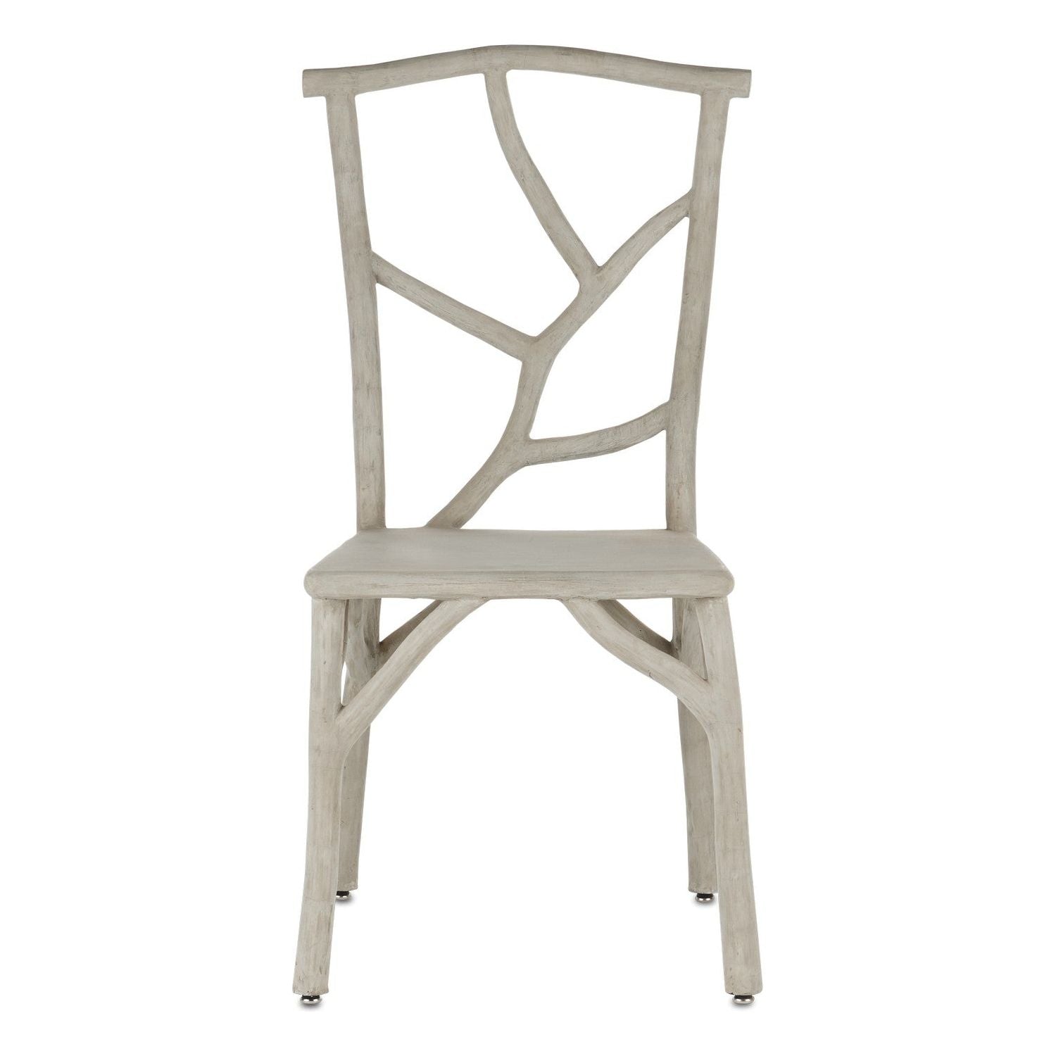 Currey and Company - 2000-0030 - Side Chair - Portland/Faux Bois