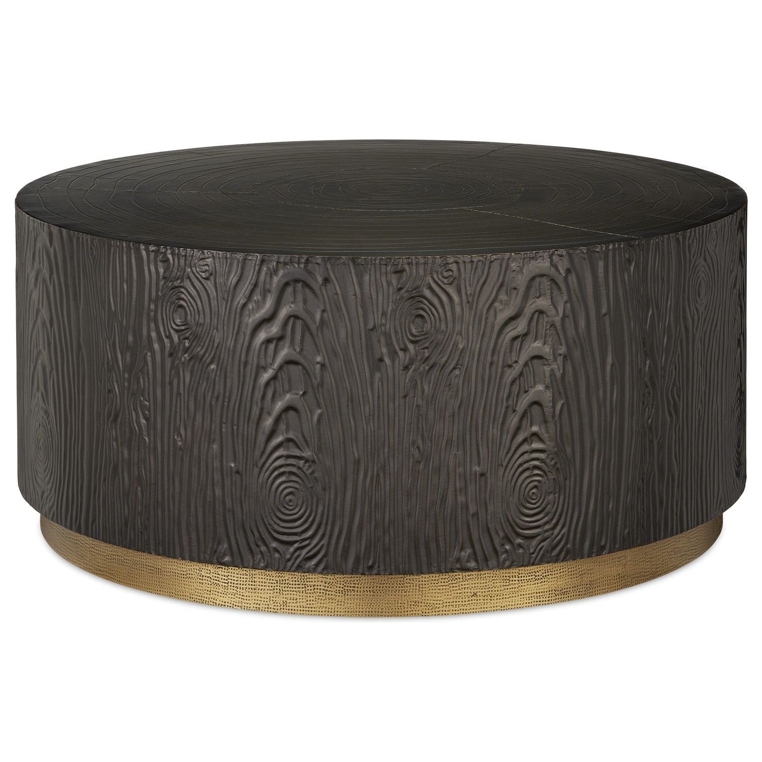 Currey and Company - 3000-0241 - Cocktail Table - Terra - Bronze/Brass