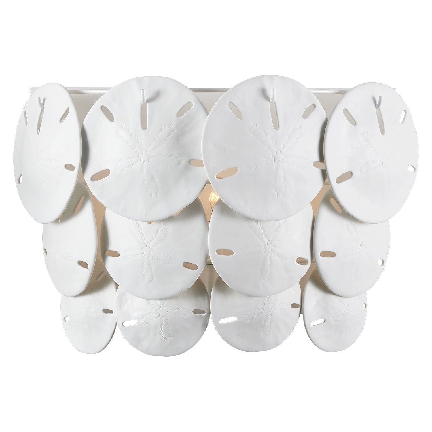 Currey and Company - 5000-0234 - Three Light Wall Sconce - Marjorie Skouras - Sugar White/White