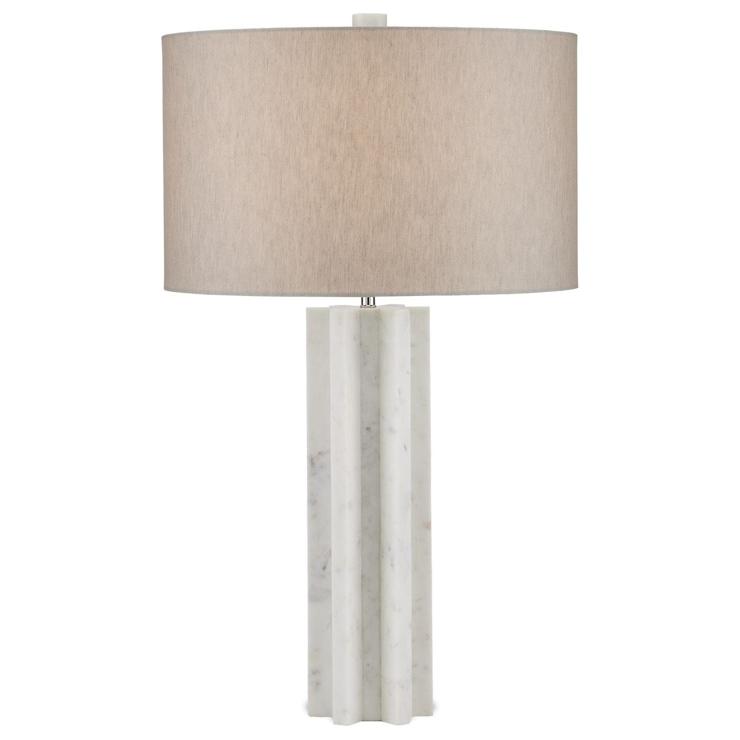 Currey and Company - 6000-0893 - One Light Table Lamp - Mercurius - White