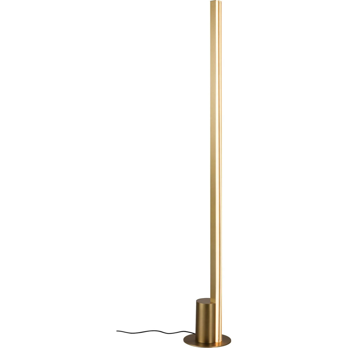 PageOne - PF150625-SAB - LED Floor Lamp - Leora - Satin Antique Brass