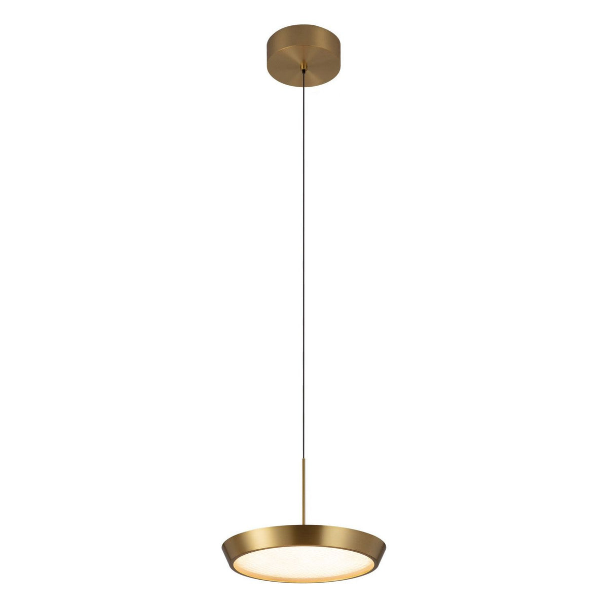 PageOne - PP121749-AB - LED Pendant - Rhythm - Antique Brass