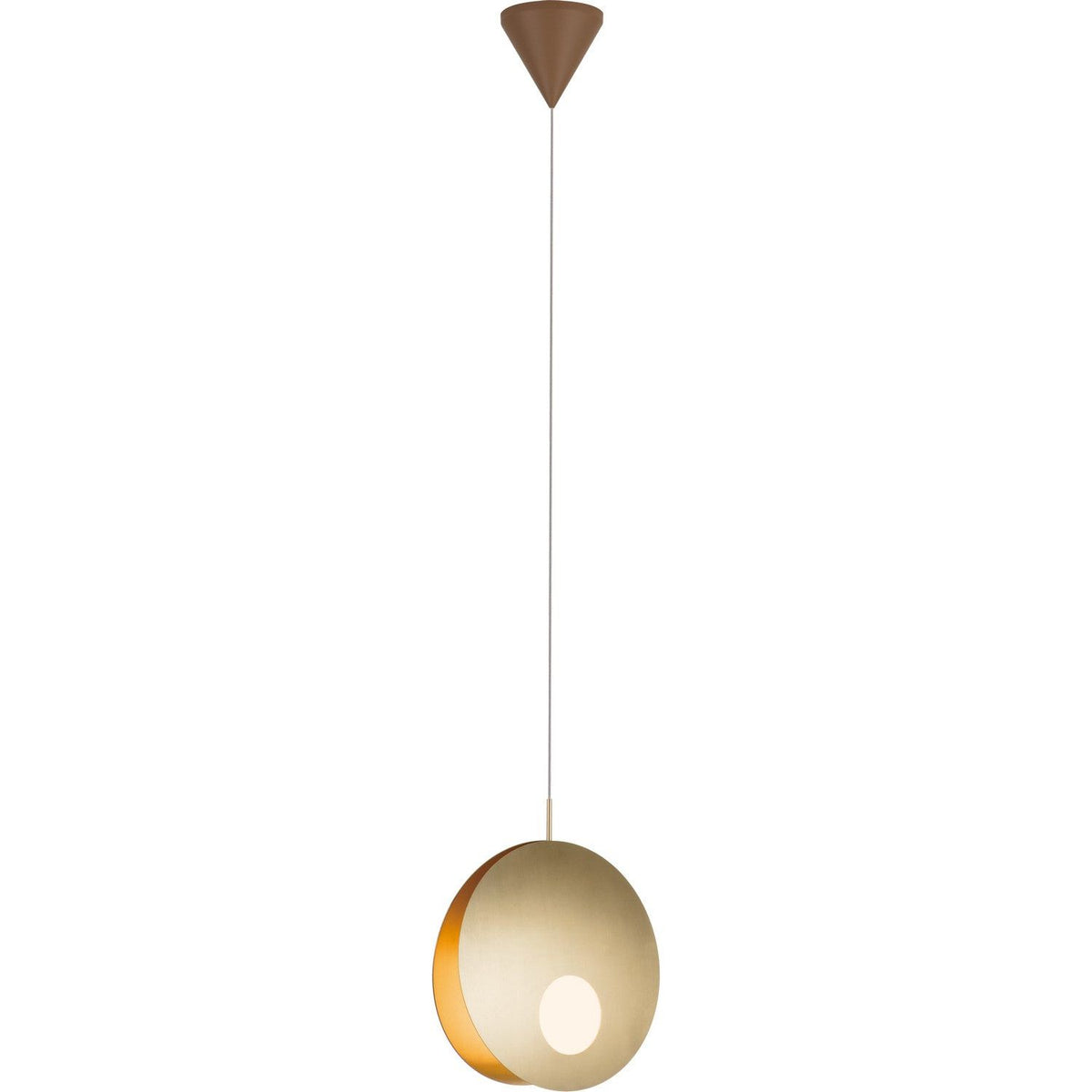 PageOne - PP121898-SAB - LED Pendant - Perla - Satin Antique Brass