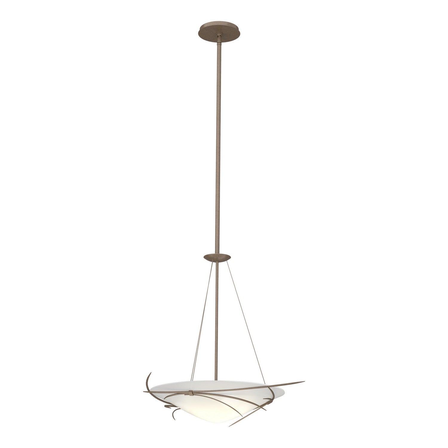 Hubbardton Forge - 131620-SKT-MULT-05-GG0722 - Three Light Pendant - Wisp - Bronze