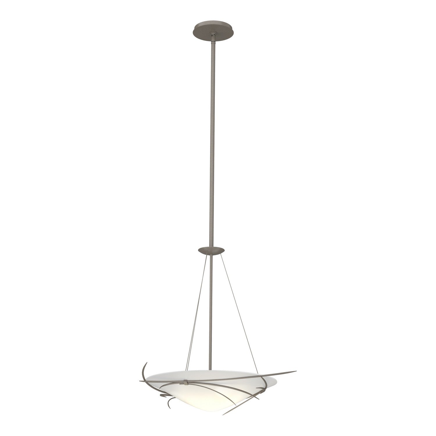 Hubbardton Forge - 131620-SKT-MULT-07-GG0722 - Three Light Pendant - Wisp - Dark Smoke