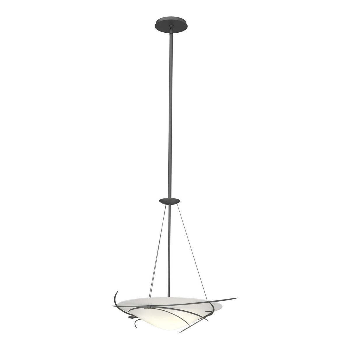 Hubbardton Forge - 131620-SKT-MULT-10-GG0722 - Three Light Pendant - Wisp - Black