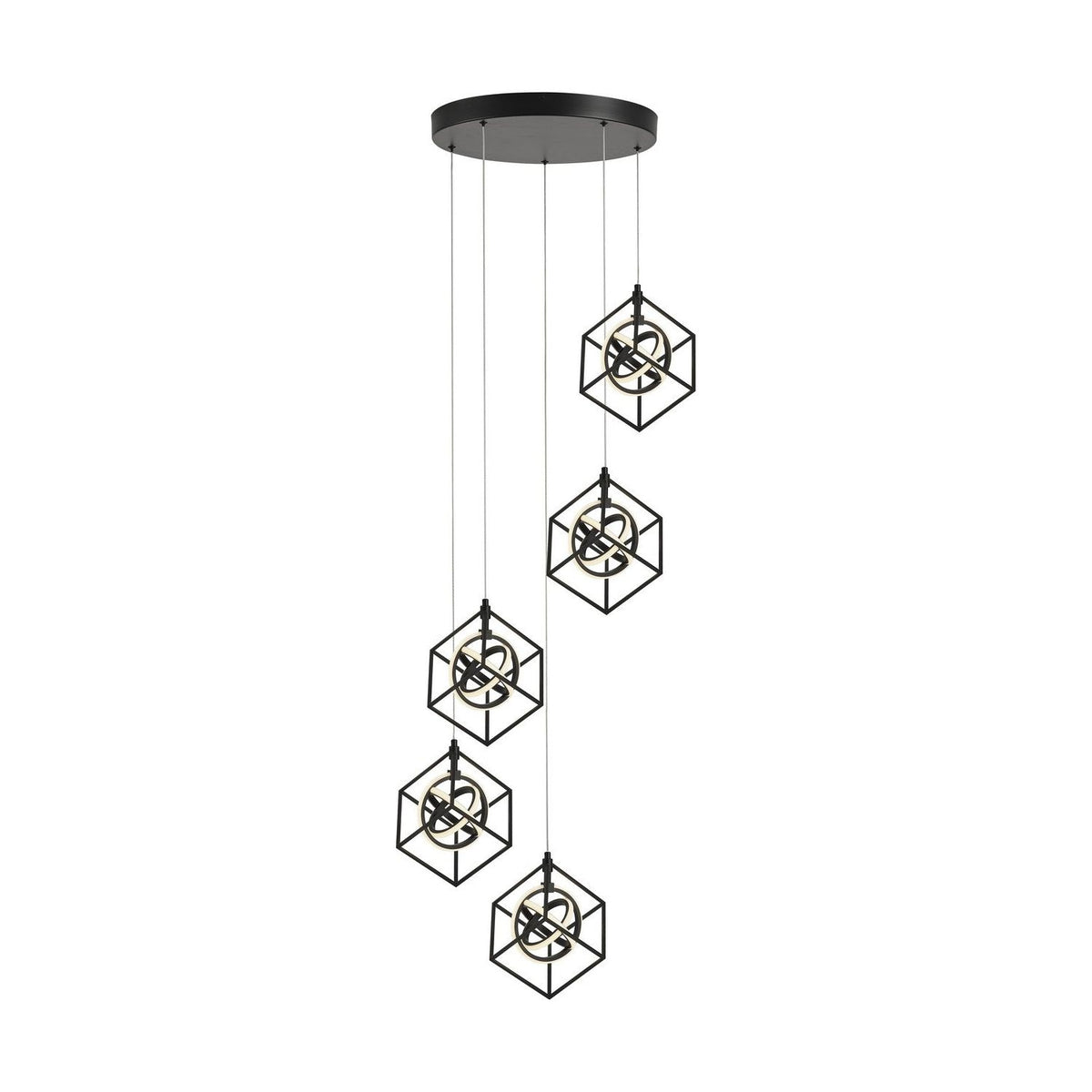 Artcraft Canada - AC1013 - LED Pendant - Tulip - Matte Black