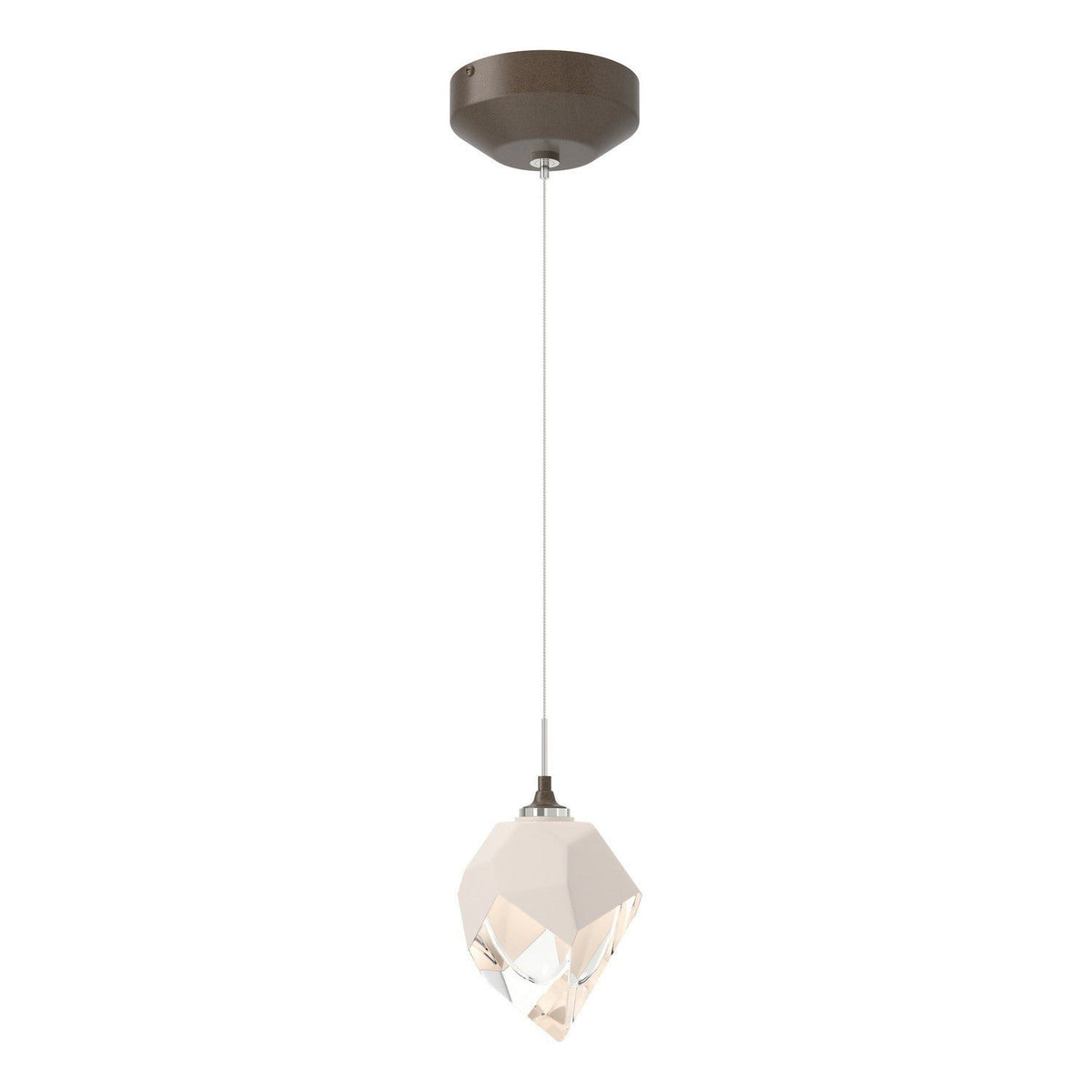 Hubbardton Forge - 161188-SKT-STND-05-WP0754 - LED Pendant - Chrysalis - Bronze