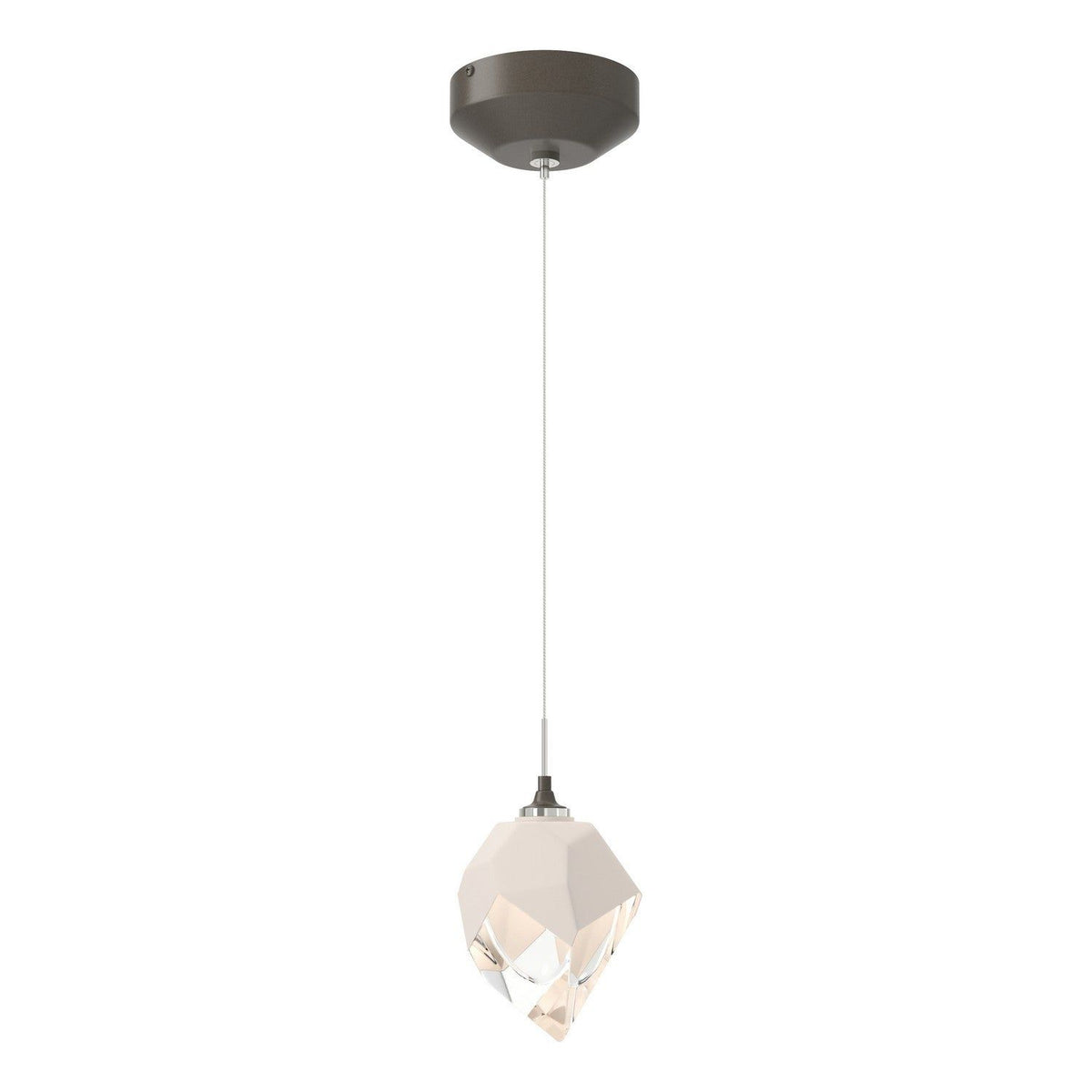 Hubbardton Forge - 161188-SKT-STND-07-WP0754 - LED Pendant - Chrysalis - Dark Smoke