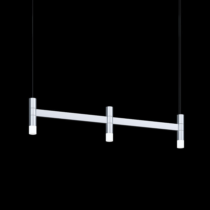 Sonneman - 1783.16 - LED Linear Pendant - Systema Staccato - Bright Satin Aluminum