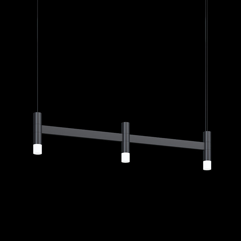 Sonneman - 1783.25 - LED Linear Pendant - Systema Staccato - Satin Black