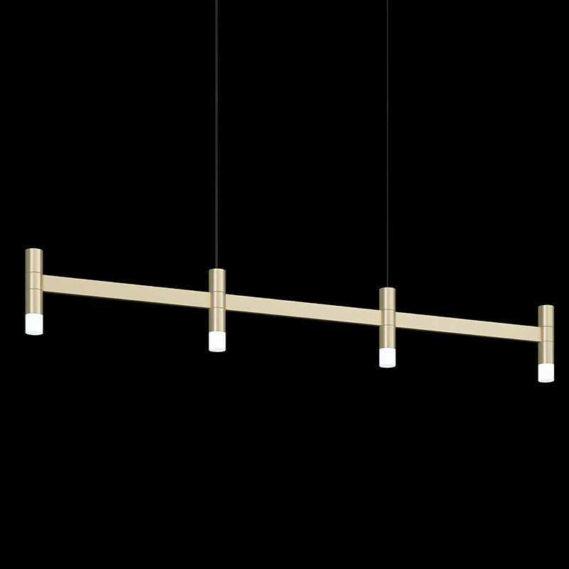 Sonneman - 1784.14 - LED Linear Pendant - Systema Staccato - Brass Finish
