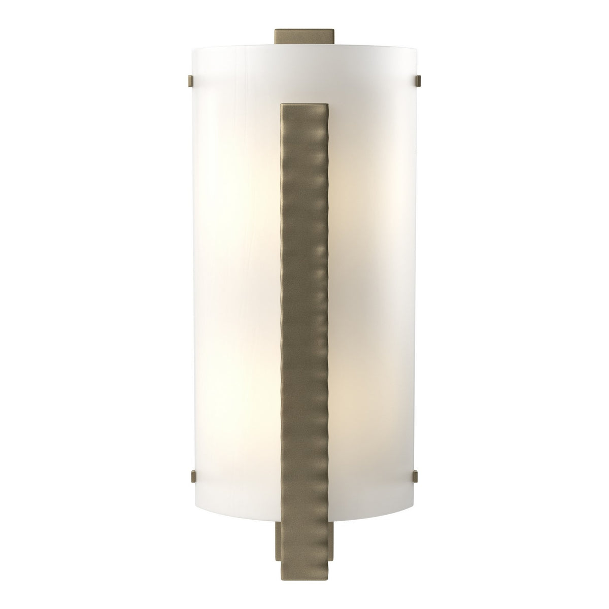 Hubbardton Forge - 206729-SKT-84-BB0420 - Two Light Wall Sconce - Vertical Bar - Soft Gold