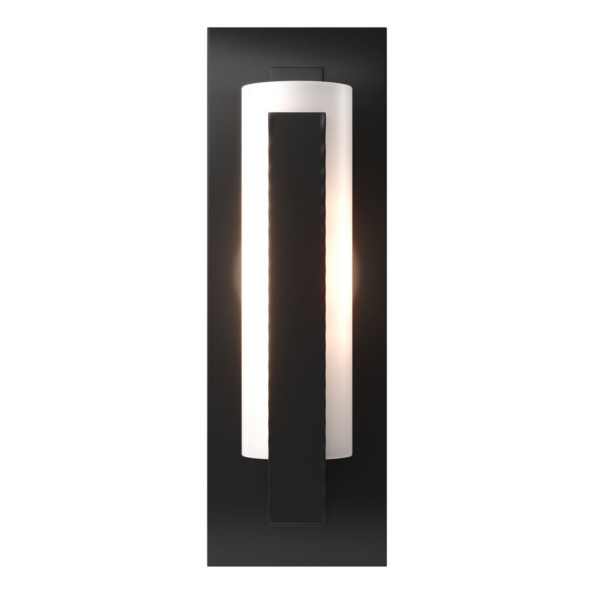 Hubbardton Forge - 217185-SKT-10-GG0065 - One Light Wall Sconce - Vertical Bar - Black