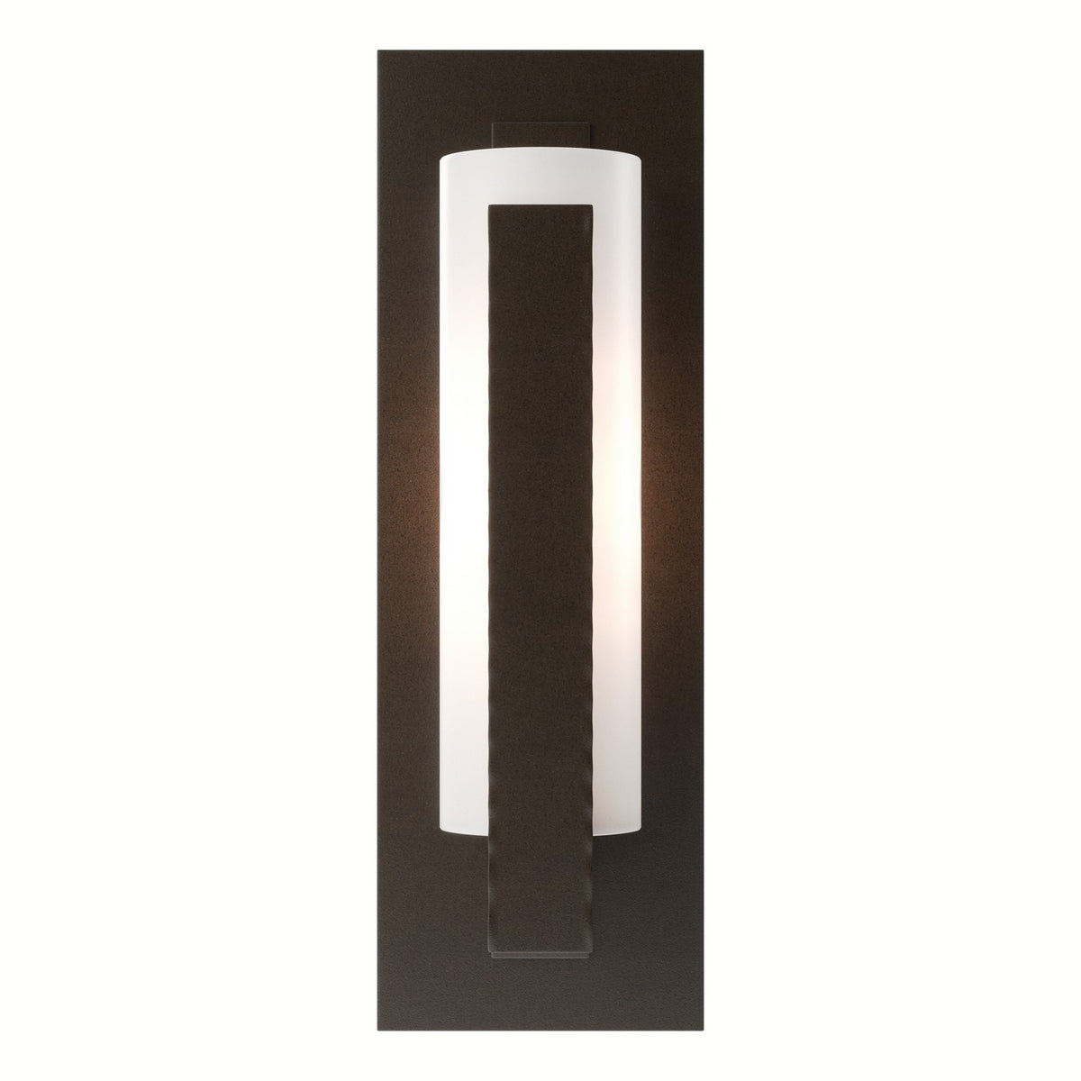 Hubbardton Forge - 217185-SKT-14-GG0065 - One Light Wall Sconce - Vertical Bar - Oil Rubbed Bronze