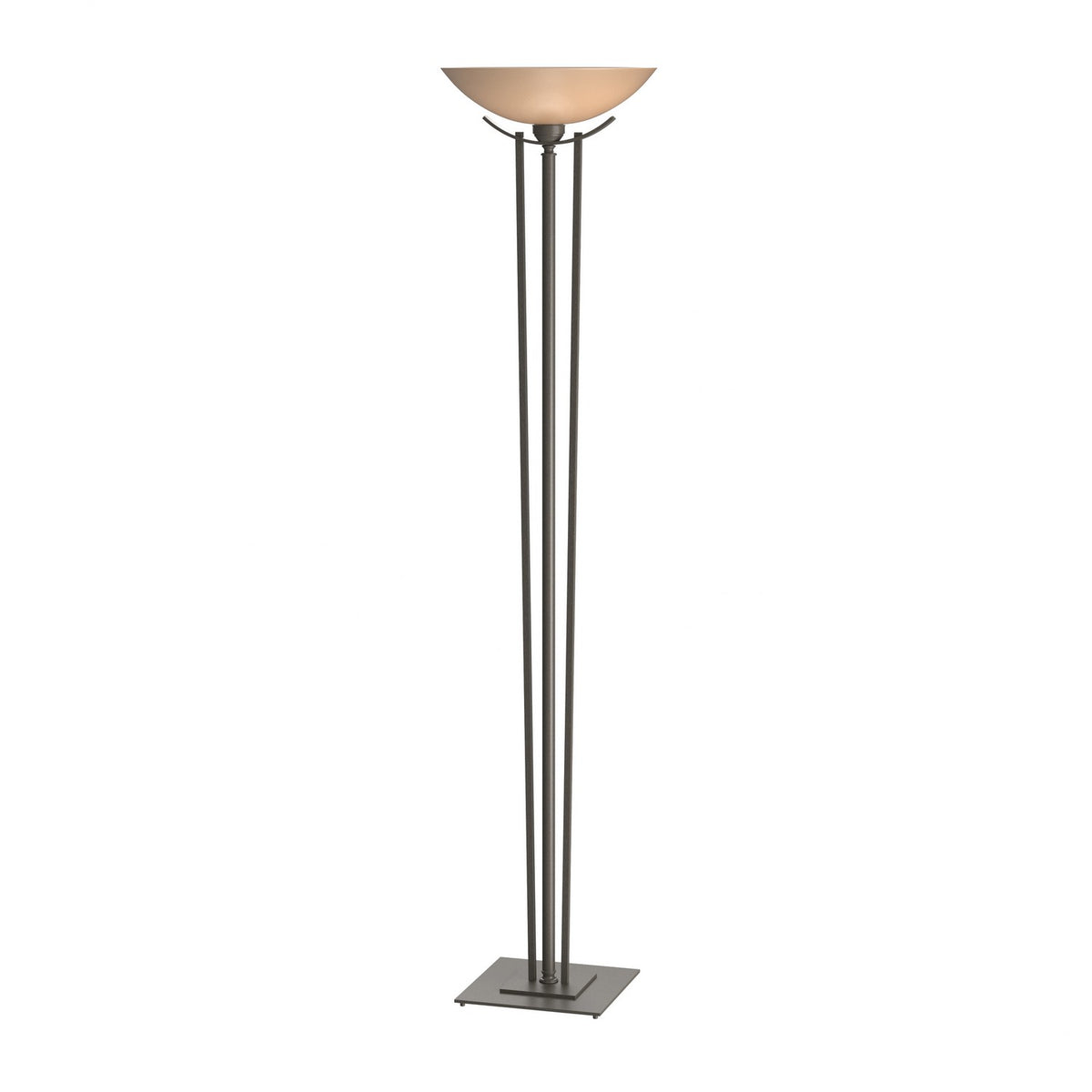 Hubbardton Forge - 249642-SKT-07-SS0024 - One Light Torchiere - Taper - Dark Smoke