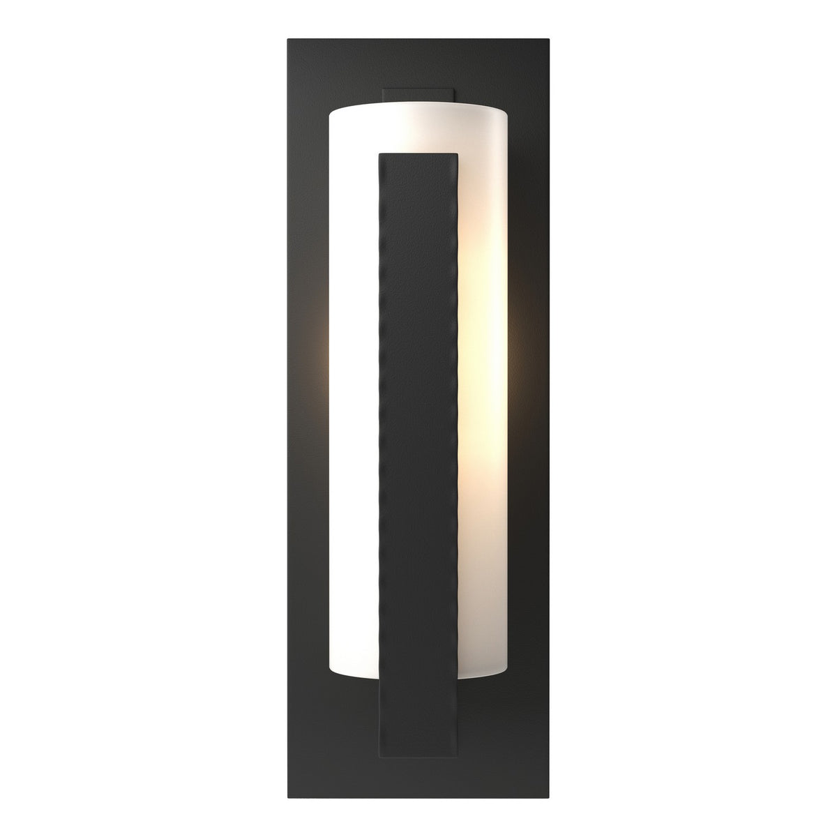 Hubbardton Forge - 307286-SKT-80-GG0034 - One Light Outdoor Wall Sconce - Vertical Bar - Coastal Black