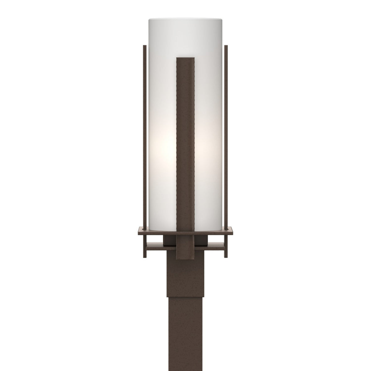 Hubbardton Forge - 347288-SKT-75-GG0040 - One Light Outdoor Post Mount - Vertical Bar - Coastal Bronze