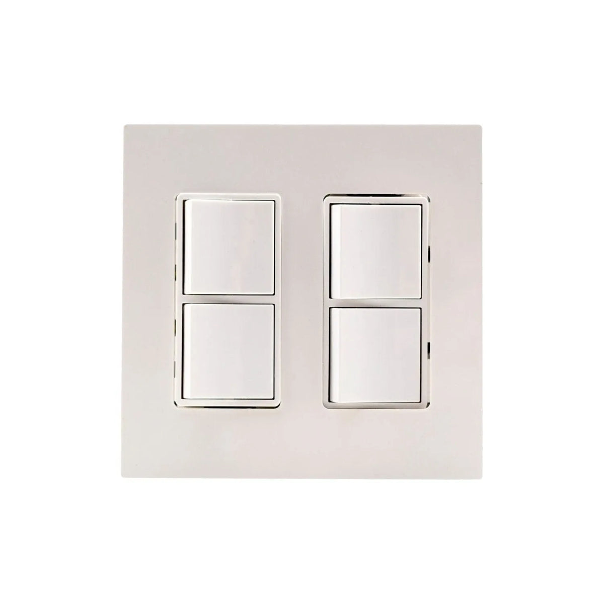 Eurofase Canada - EFDWPS - Dual Duplex Switch Wall Plate And Gang Box - Stainless Steel