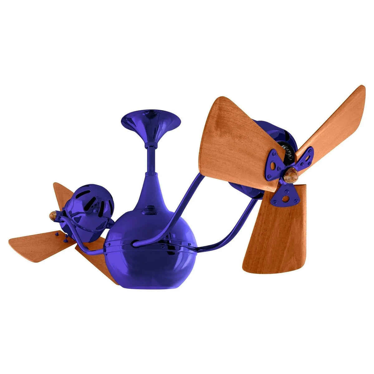 Matthews Fan Company - VB-BLUE-WD - 42"Ceiling Fan - Vent-Bettina - Blue