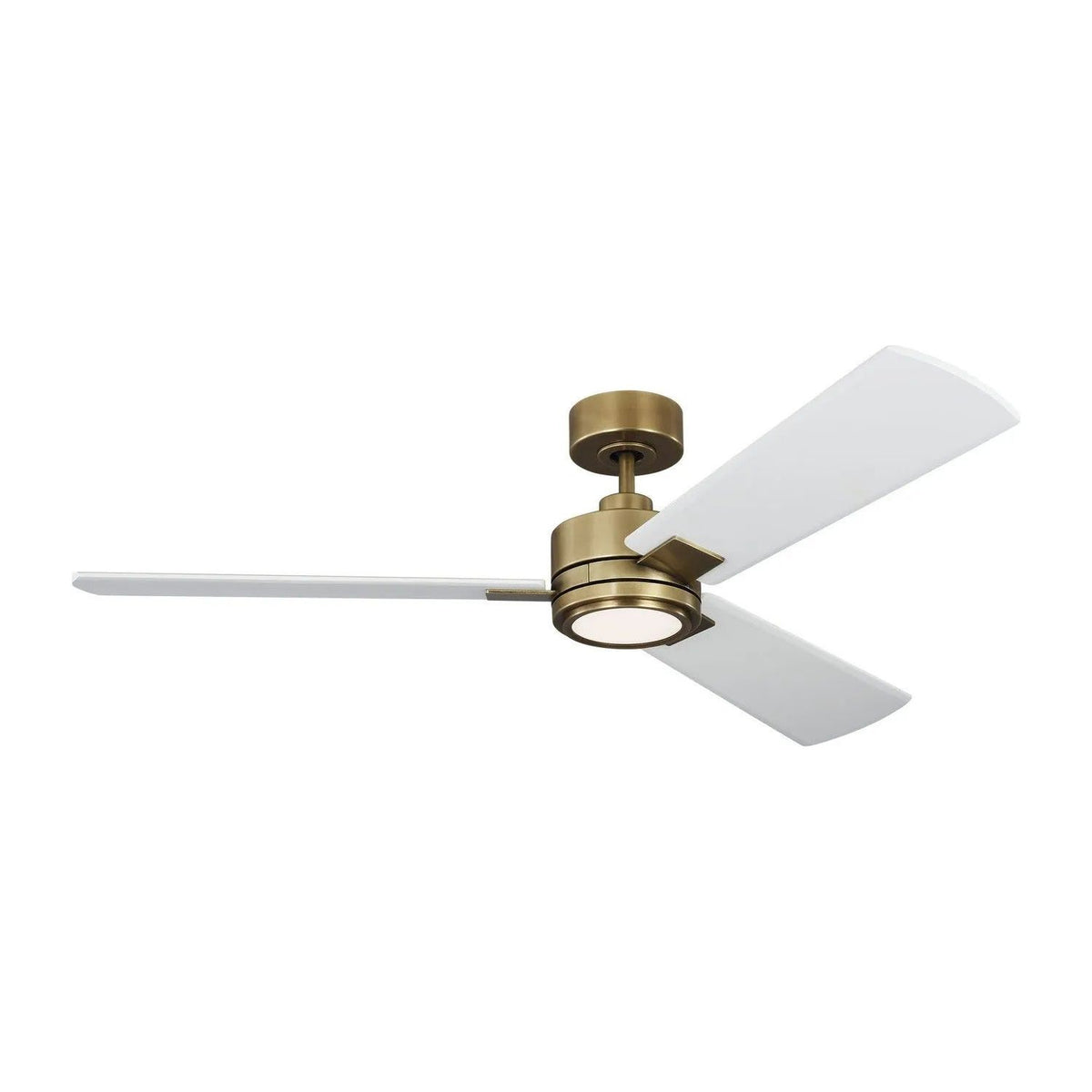 Visual Comfort Fan Canada - 3HASM56HABD - 56"Ceiling Fan - Harris - Hand Rubbed Antique Brass