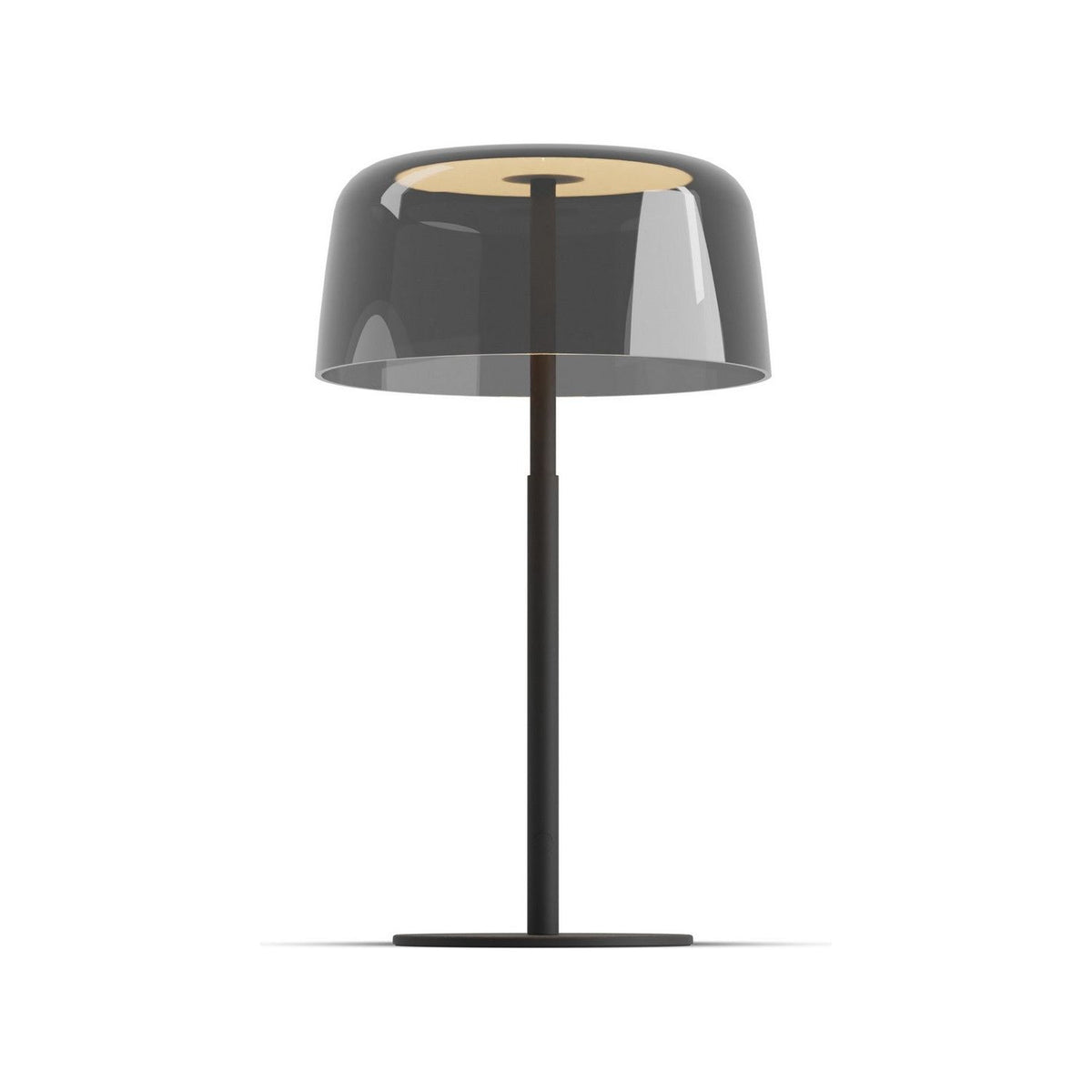 Koncept - YUT-SW-MTB+SDGY - LED Table Lamp - Yurei - Matte Black