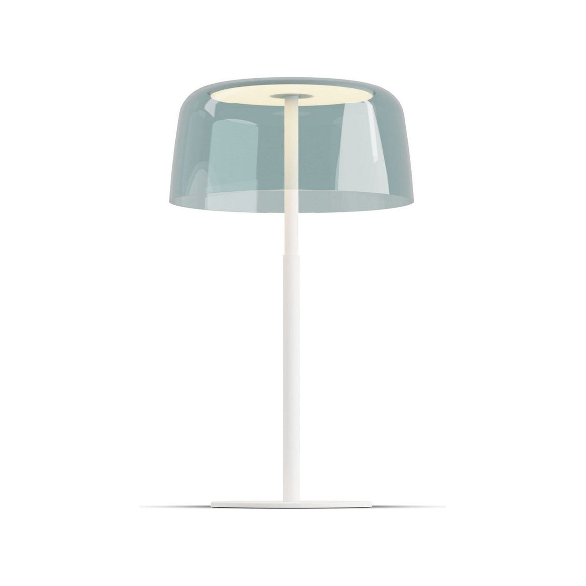 Koncept - YUT-SW-MWT+SBLU - LED Table Lamp - Yurei - Matte White