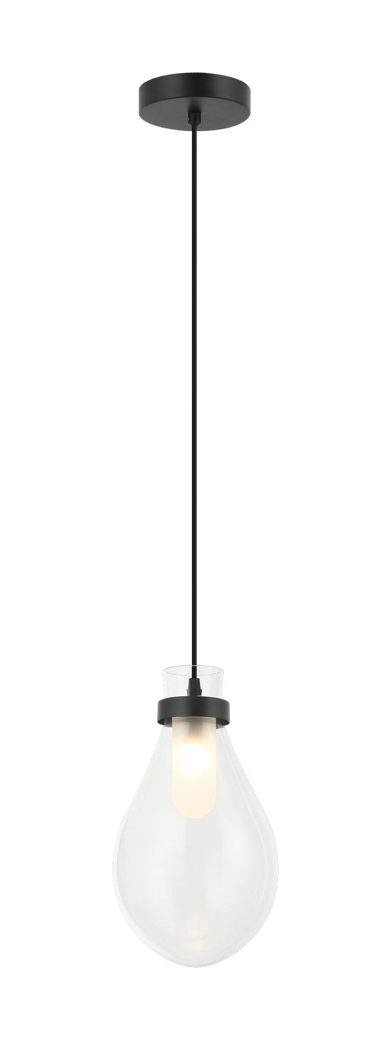 Matteo Canada - C31901MB - One Light Pendant - Seranna - Matte Black