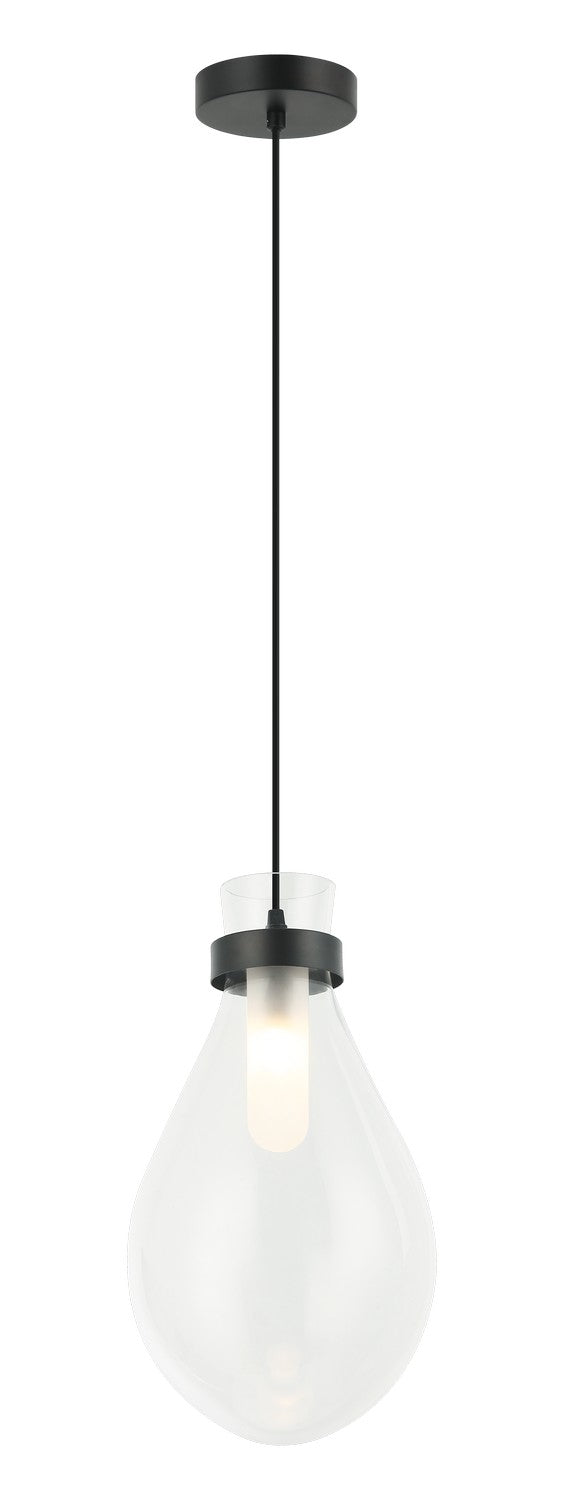 Matteo Canada - C31911MB - One Light Pendant - Seranna - Matte Black