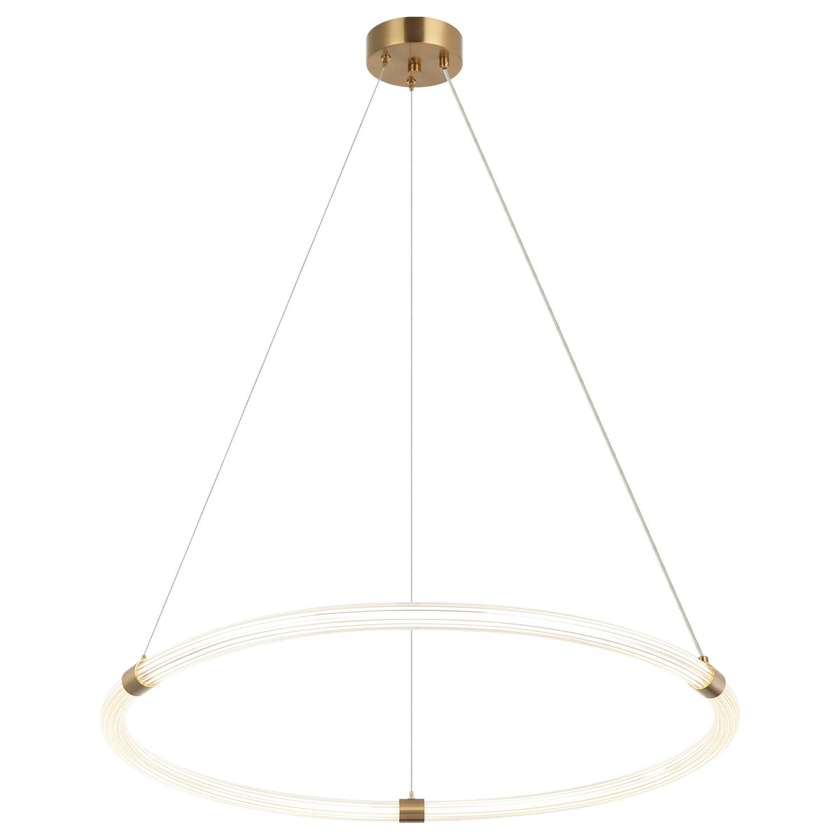 Matteo Canada - C34832AG - LED Pendant - Inkara - Aged Gold Brass