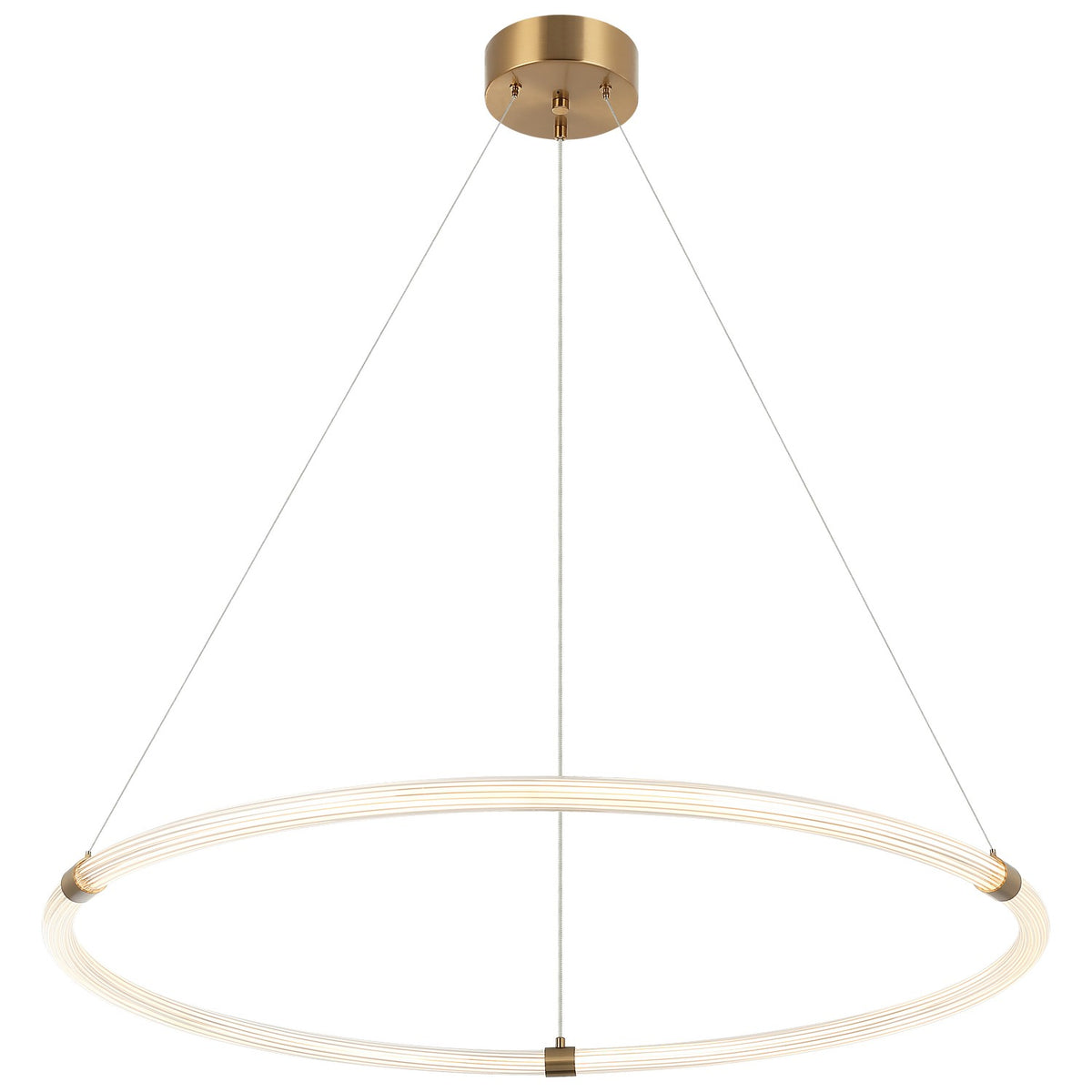 Matteo Canada - C34840AG - LED Pendant - Inkara - Aged Gold Brass