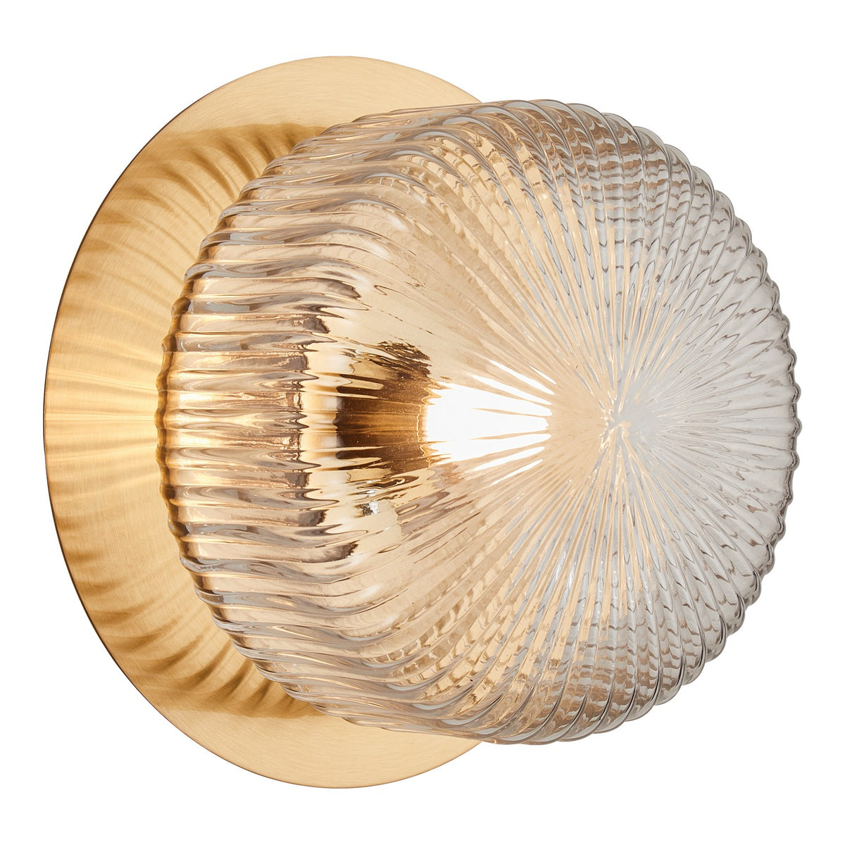 Matteo Canada - S01301AGCL - LED Wall Sconce - Knobbel - Aged Gold Brass