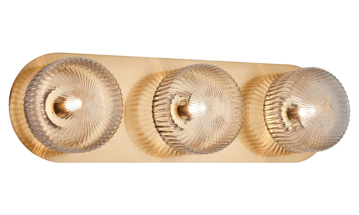 Matteo Canada - S01303AGCL - LED Wall Sconce - Knobbel - Aged Gold Brass