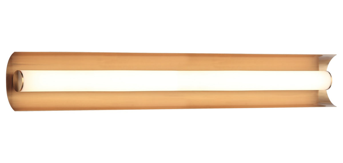 Matteo Canada - S02924AG - LED Wall Sconce - Norvan - Aged Gold Brass