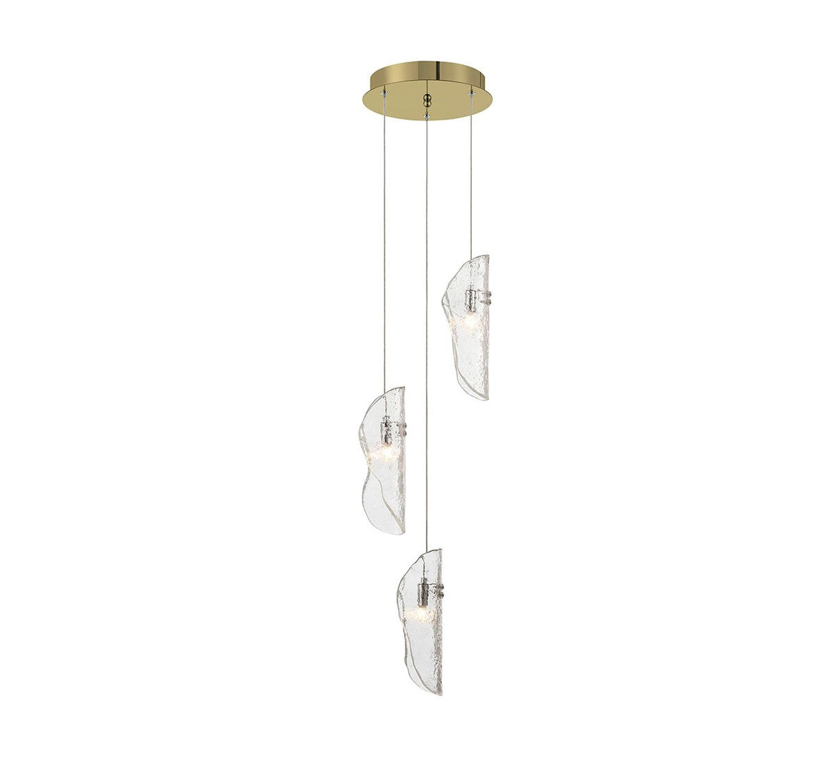 Lib & Co. Canada - 10162-017-07 - LED Pendant - Sorrento - Gold