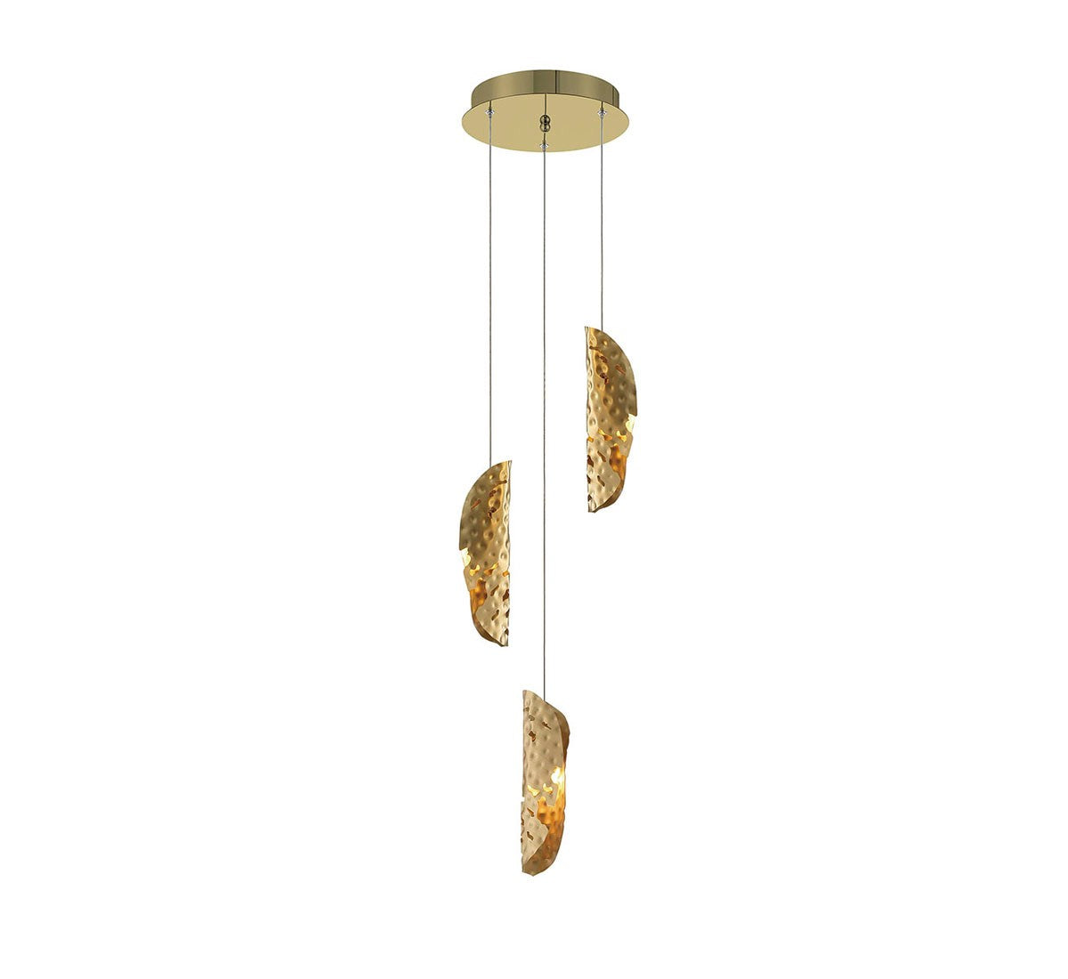 Lib & Co. Canada - 10162-020-07 - LED Pendant - Sorrento - Gold