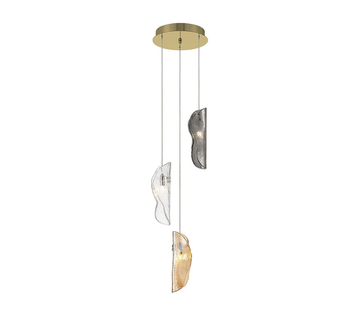 Lib & Co. Canada - 10162-023-07 - LED Pendant - Sorrento - Gold